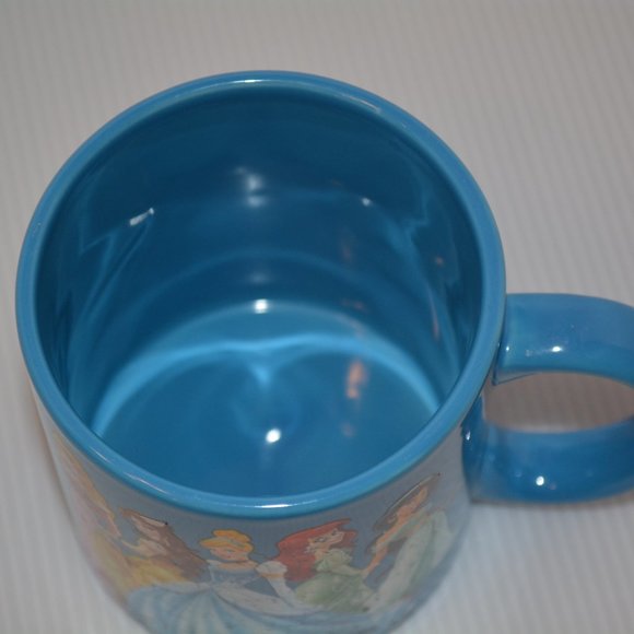 Disney Princess Coffee Mug Cup Large 20oz Blue - Picture 4 of 8